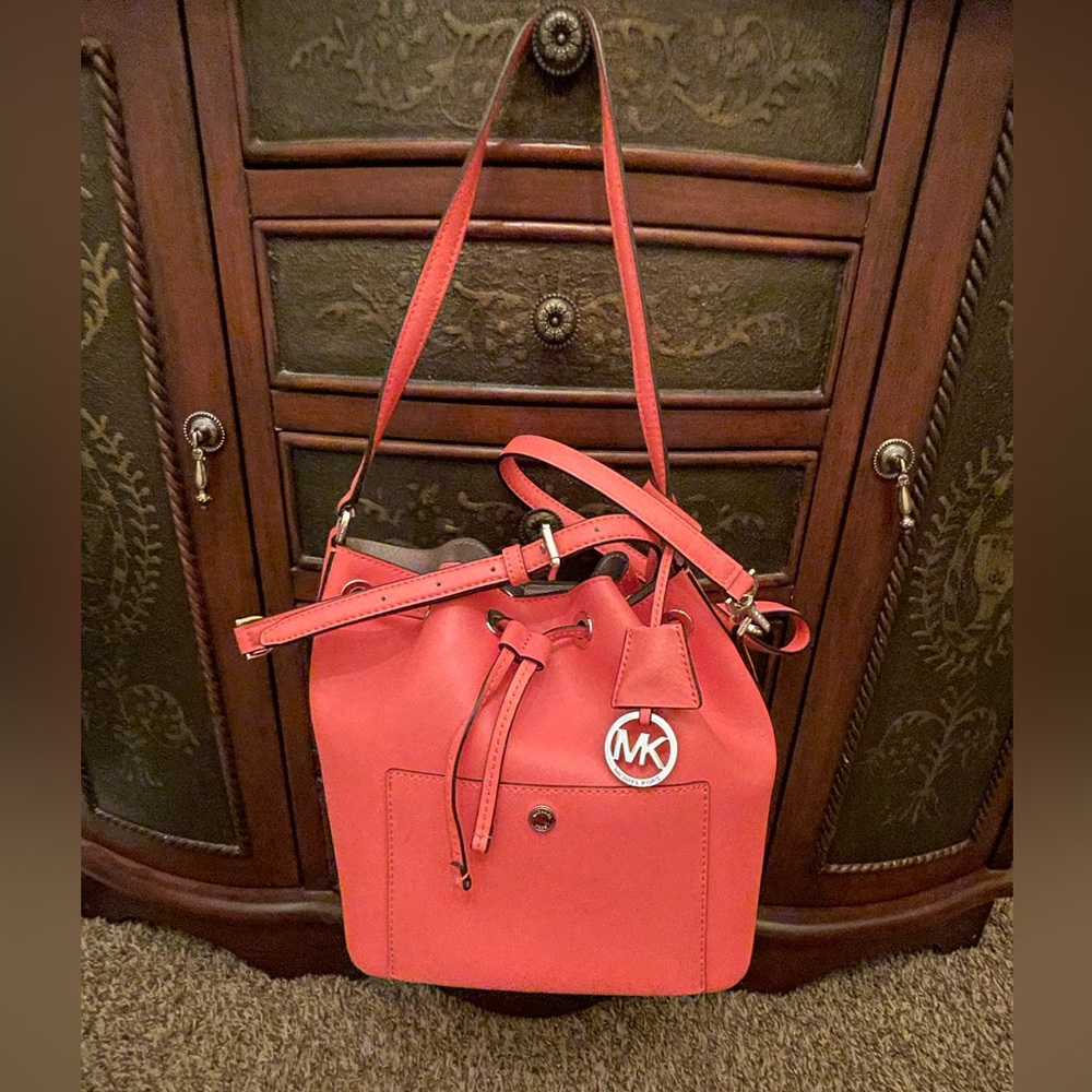 Michael Kors Coral Shoulder Bag